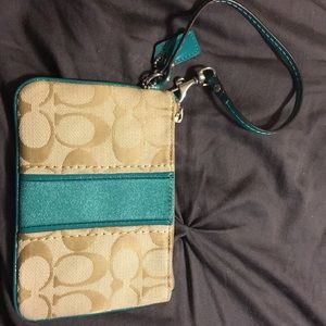 Coach wristlet